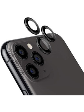 3D Metal Προστασία Κάμερας Μαύρο για(iPhone 12Pro Max)