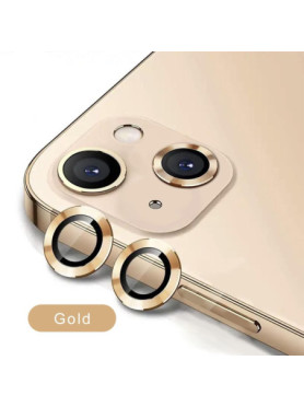 3D Metal Προστασία Κάμερας Χρυσό για(iPhone 13/13mini)