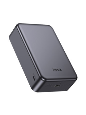 Hoco J160B MagSafe Power Bank 20000mAh 20W με Θύρα USB-C Power Delivery / Quick Charge 3.0 Γκρι