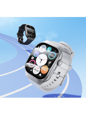 Hoco Y33 Smartwatch με Παλμογράφο (Μαύρο)