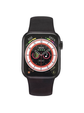Hoco DY12 Smartwatch με Παλμογράφο (Μαύρο)
