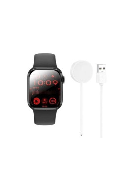 Hoco DY12 Smartwatch με Παλμογράφο (Μαύρο)