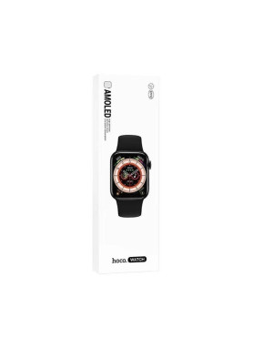 Hoco DY12 Smartwatch με Παλμογράφο (Μαύρο)