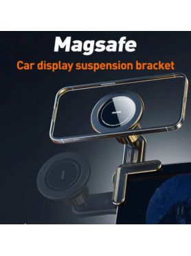 WA-S61 Βάση Κινητού Αυτοκινήτου με Μαγνήτη MagSafe Μαύρη Κωδικός: XT591Q