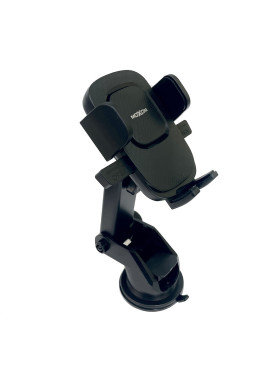 Moxom Βάση Κινητού Αυτοκινήτου MX-VS48 με Ρυθμιζόμενα Άγκιστρα Μαύρη