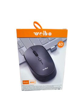 W02 Ασύρματο Bluetooth Ποντίκι Μαύρο