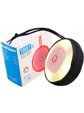 T&G TG-607 Ηχείο Bluetooth 5W με Ραδιόφωνο και Διάρκεια Μπαταρίας έως 1 ώρες Μαύρο