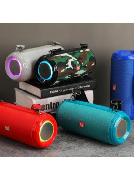 T&G TG537 Αδιάβροχο Ηχείο Bluetooth 10W με Ραδιόφωνο και Διάρκεια Μπαταρίας έως 2 ώρες Κόκκινο