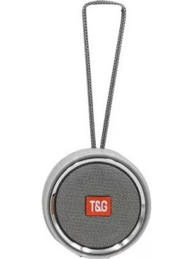 T&G TG-536 Ηχείο Bluetooth 3W με Ραδιόφωνο και Διάρκεια Μπαταρίας έως 4 ώρες Λευκό