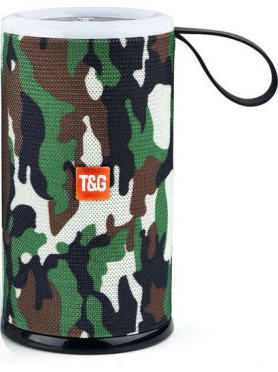 T&G TG-512 Ηχείο Bluetooth 10W με Ραδιόφωνο Πολύχρωμο