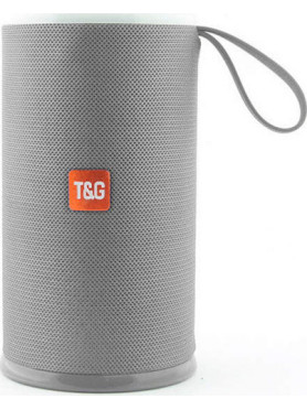 T&G TG-512 Ηχείο Bluetooth 10W με Ραδιόφωνο Γκρι