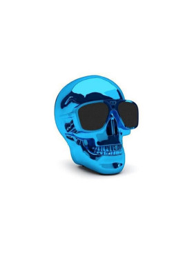 Sunglasses Skull Head Ηχείο Bluetooth Μπλε