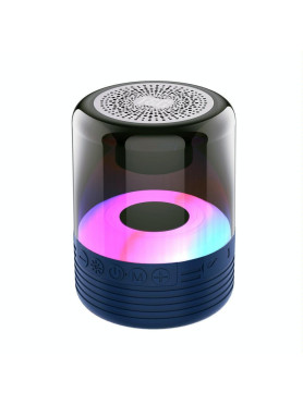 T&G TG-369 Ηχείο Bluetooth 5W με Ραδιόφωνο και Διάρκεια Μπαταρίας έως 2 ώρες Μπλε
