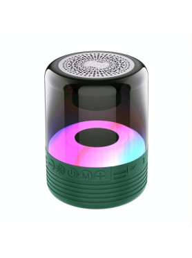 T&G TG-369 Ηχείο Bluetooth 5W με Ραδιόφωνο και Διάρκεια Μπαταρίας έως 2 ώρες Πράσινο