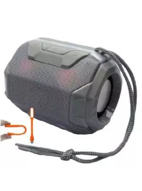 T&G TG-162 Ηχείο Bluetooth 5W με Ραδιόφωνο και Διάρκεια Μπαταρίας έως 3 ώρες Γκρι