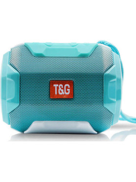 T&G TG-162 Ηχείο Bluetooth 5W με Ραδιόφωνο και Διάρκεια Μπαταρίας έως 3 ώρες Turquoise