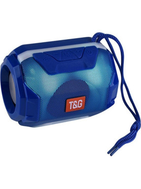 T&G TG-162 Ηχείο Bluetooth 5W με Ραδιόφωνο και Διάρκεια Μπαταρίας έως 3 ώρες Μπλε