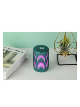 T&G TG-371 Ηχείο Bluetooth 5W με Ραδιόφωνο και Διάρκεια Μπαταρίας έως 2 ώρες Πράσινο