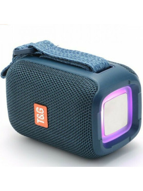 T&G TG-339 Ηχείο Bluetooth με Ραδιόφωνο και Διάρκεια Μπαταρίας έως 3 ώρες Μπλε