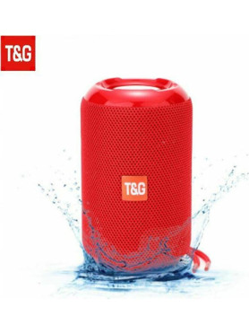 T&G TG-621 Ηχείο Bluetooth 5W με Ραδιόφωνο και Διάρκεια Μπαταρίας έως 4 ώρες Κόκκινο