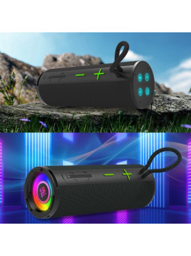 T&G Ηχείο Bluetooth 14W με Ραδιόφωνο και Διάρκεια Μπαταρίας έως 4 ώρες Πορτοκαλί TG-421