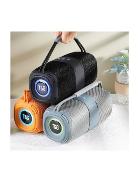 T&G Ηχείο Bluetooth 16W με Ραδιόφωνο και Διάρκεια Μπαταρίας έως 2 ώρες Κόκκινο TG-668