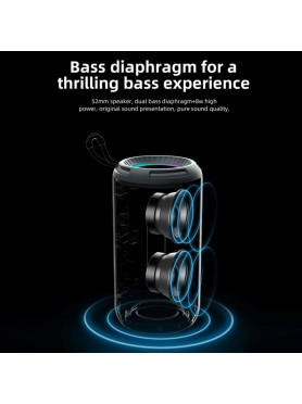 T&G Ηχείο Bluetooth 16W με Ραδιόφωνο Κόκκινο TG-656