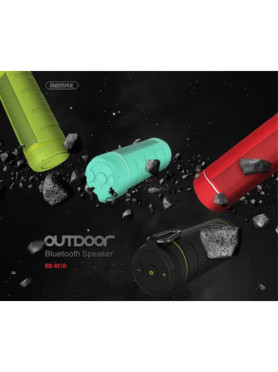 Remax RB-M10 Ηχείο Bluetooth 10W με Διάρκεια Μπαταρίας έως 10 ώρες Πράσινο
