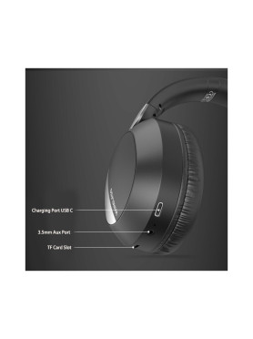 L960 Ασύρματα Bluetooth Over Ear Ακουστικά Μαύρα
