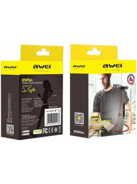 Awei B926BL In-ear Bluetooth Handsfree Ακουστικά με Αντοχή στον Ιδρώτα Μαύρα