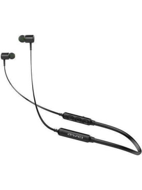 Awei G10BL In-ear Bluetooth Handsfree Ακουστικά με Αντοχή στον Ιδρώτα Μαύρα