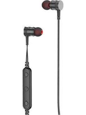 Ipipoo AP-5 In-ear Bluetooth Handsfree Ακουστικά με Αντοχή στον Ιδρώτα Μαύρα