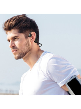 Awei A889 Pro Bone Conduction Bluetooth Handsfree Ακουστικά Μαύρα