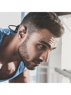 Awei A889 Pro Bone Conduction Bluetooth Handsfree Ακουστικά Μαύρα