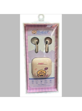AK1100 In-ear Bluetooth Handsfree Ακουστικά με Θήκη Φόρτισης Σχέδιο Προβατάκι
