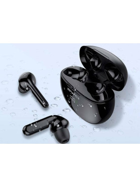 Awei T15P In-ear Bluetooth Handsfree Ακουστικά με Θήκη Φόρτισης Μαύρα