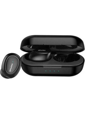 Awei T16 In-ear Bluetooth Handsfree Ακουστικά με Αντοχή στον Ιδρώτα και Θήκη Φόρτισης Μαύρα