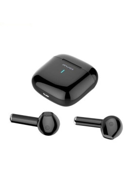 Awei T26 Earbud Bluetooth Handsfree Ακουστικά με Θήκη Φόρτισης Μαύρα