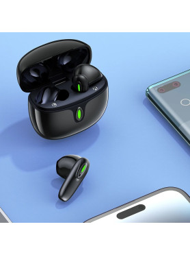 Awei Τ39 Earbud Bluetooth Handsfree Ακουστικά με Θήκη Φόρτισης Μαύρα
