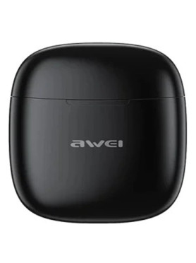 Awei T26 Pro In-ear Bluetooth Handsfree Ακουστικά με Θήκη Φόρτισης Μαύρα