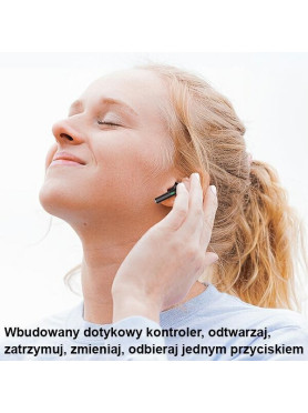 Awei T26 Pro In-ear Bluetooth Handsfree Ακουστικά με Θήκη Φόρτισης Μαύρα