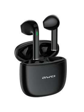 Awei T26 Pro In-ear Bluetooth Handsfree Ακουστικά με Θήκη Φόρτισης Μαύρα