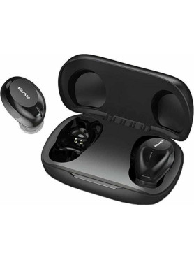 Awei T20 In-ear Bluetooth Handsfree Ακουστικά με Αντοχή στον Ιδρώτα και Θήκη Φόρτισης Μαύρα