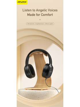 Awei GM-6 Ενσύρματα Over Ear Ακουστικά Μαύρα