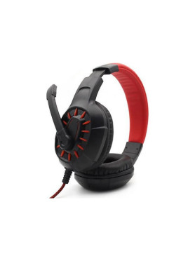 Komc M202 On Ear Gaming Headset με σύνδεση 3.5mm Κόκκινο