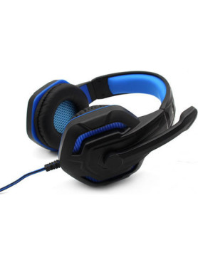 Komc M203 Over Ear Gaming Headset με σύνδεση 3.5mm Μπλε