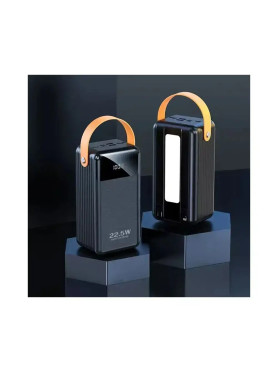 Sovo PD121 Power Bank 60000mAh 22.5W με 2 Θύρες USB-A και Θύρα USB-C Quick Charge 3.0 Μαύρο