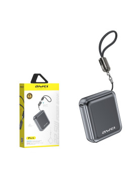 Awei PA-5 Power Bank 10000mAh 22.5W Γκρι