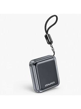 Awei PA-5 Power Bank 10000mAh 22.5W Γκρι