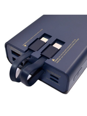 Remax RPP-561 Power Bank 20000mAh με 2 Θύρες USB-A Power Delivery Μπλε